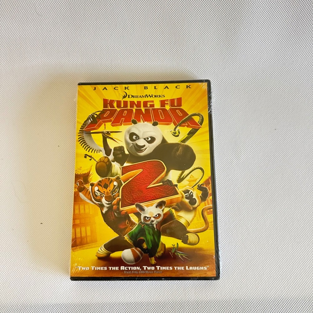 Kung Fu Panda 2 DVD DreamWorks Animation Jack Black Widescreen New Sealed